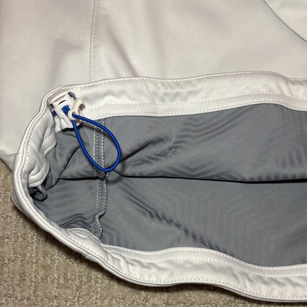 Under Armour Men's White and Blue 3/4 zip Performance Jacket - Picture 5 of 6